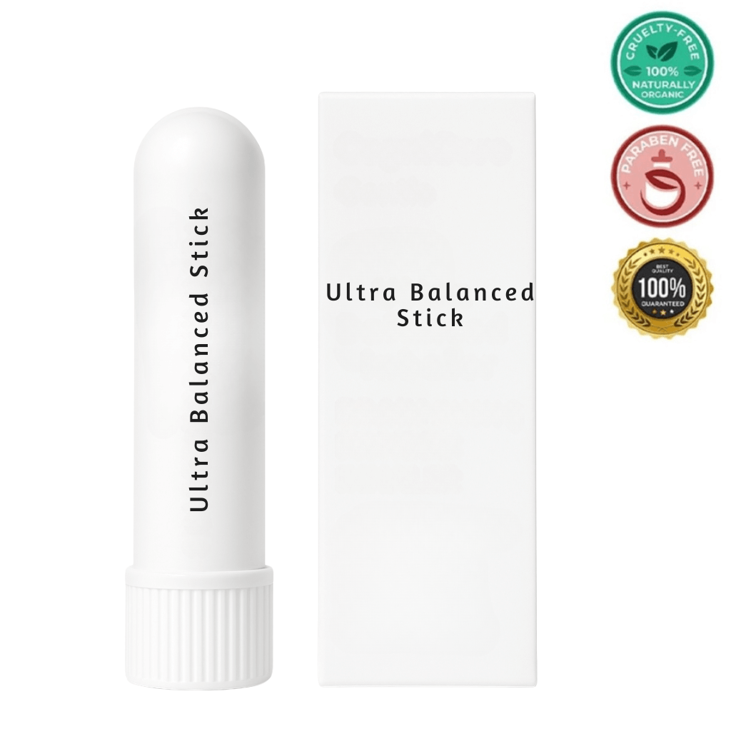 Ultra Balanced Stick packaging and product, showcasing a simple skin-care essential for smooth, polished skin.