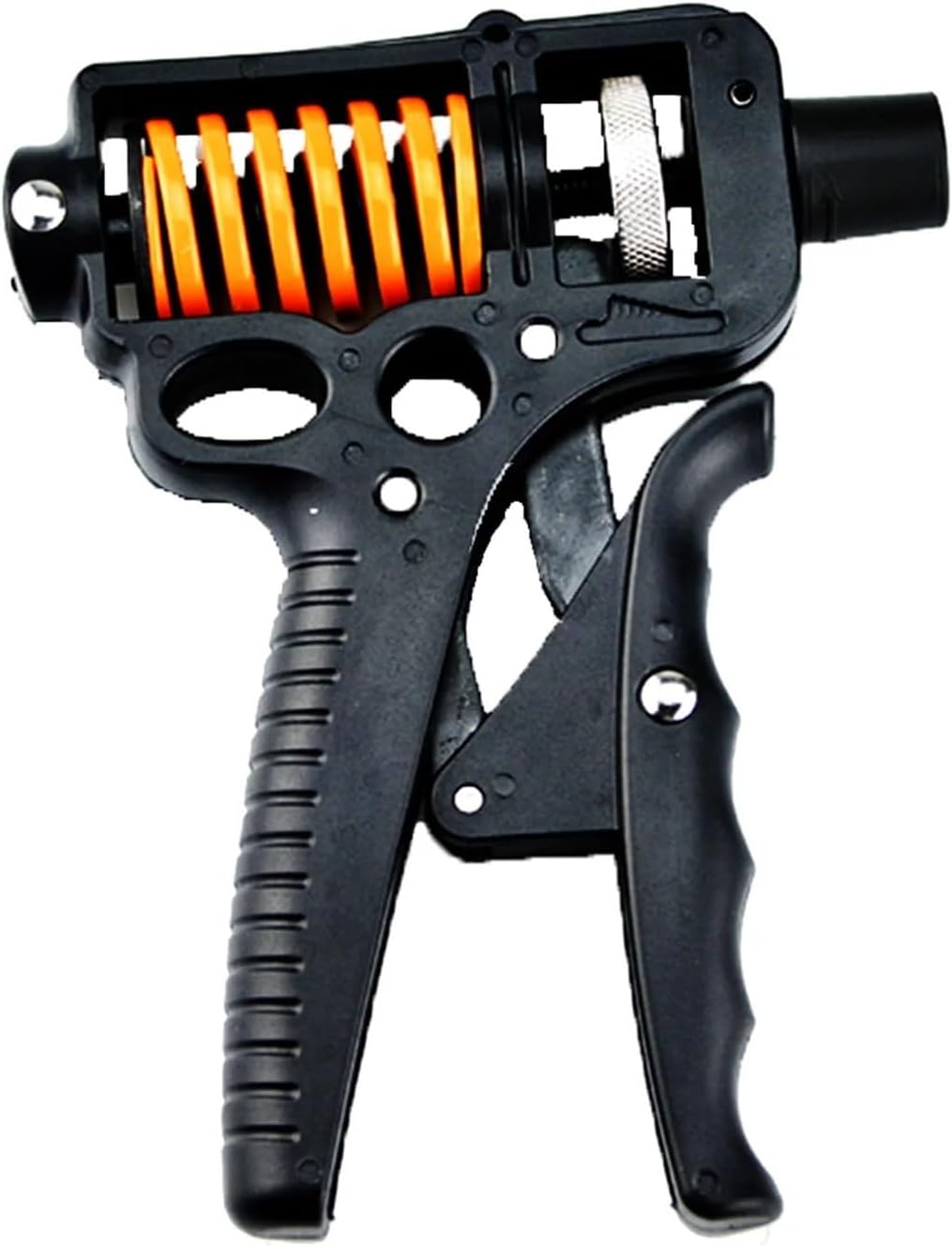 Zentheca GripFlow Trainer hand strengthener with adjustable resistance and ergonomic grip for rehabilitation.