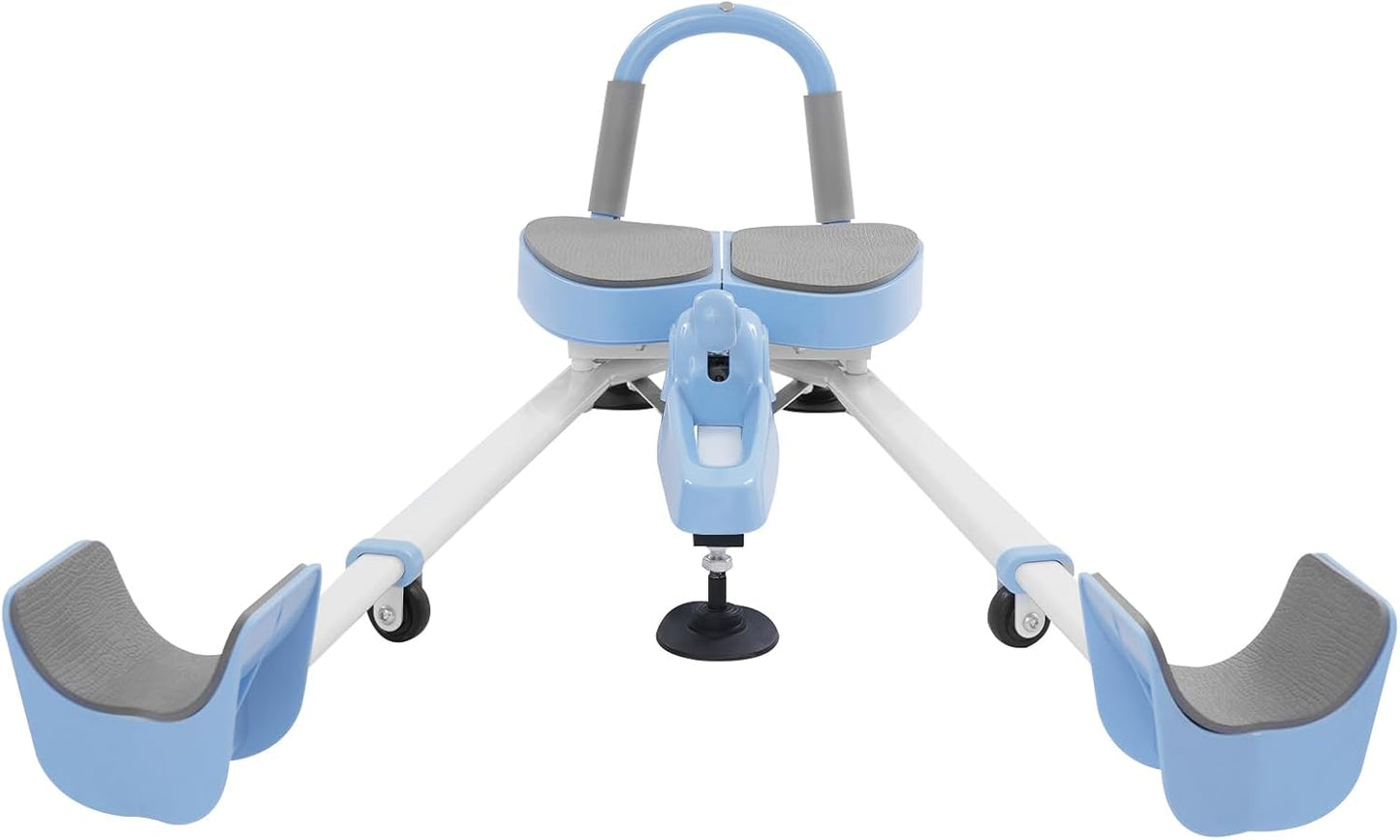 Zentheca FlexCore Leg Stretcher featuring adjustable design and padded supports for enhanced flexibility and comfort.