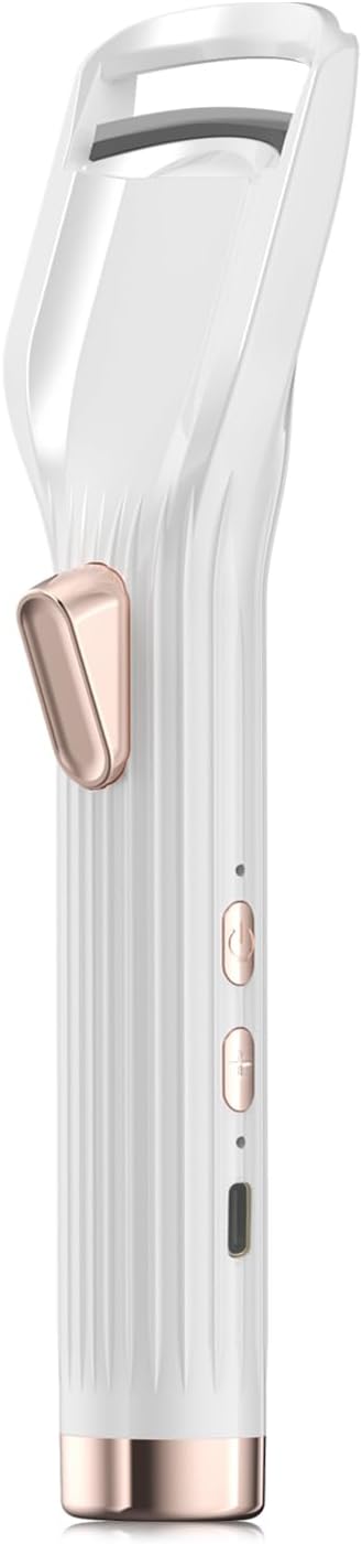 Zentheca Heated Eyelash Curler PRO - premium rechargeable curler with fast heat-up and sleek design.