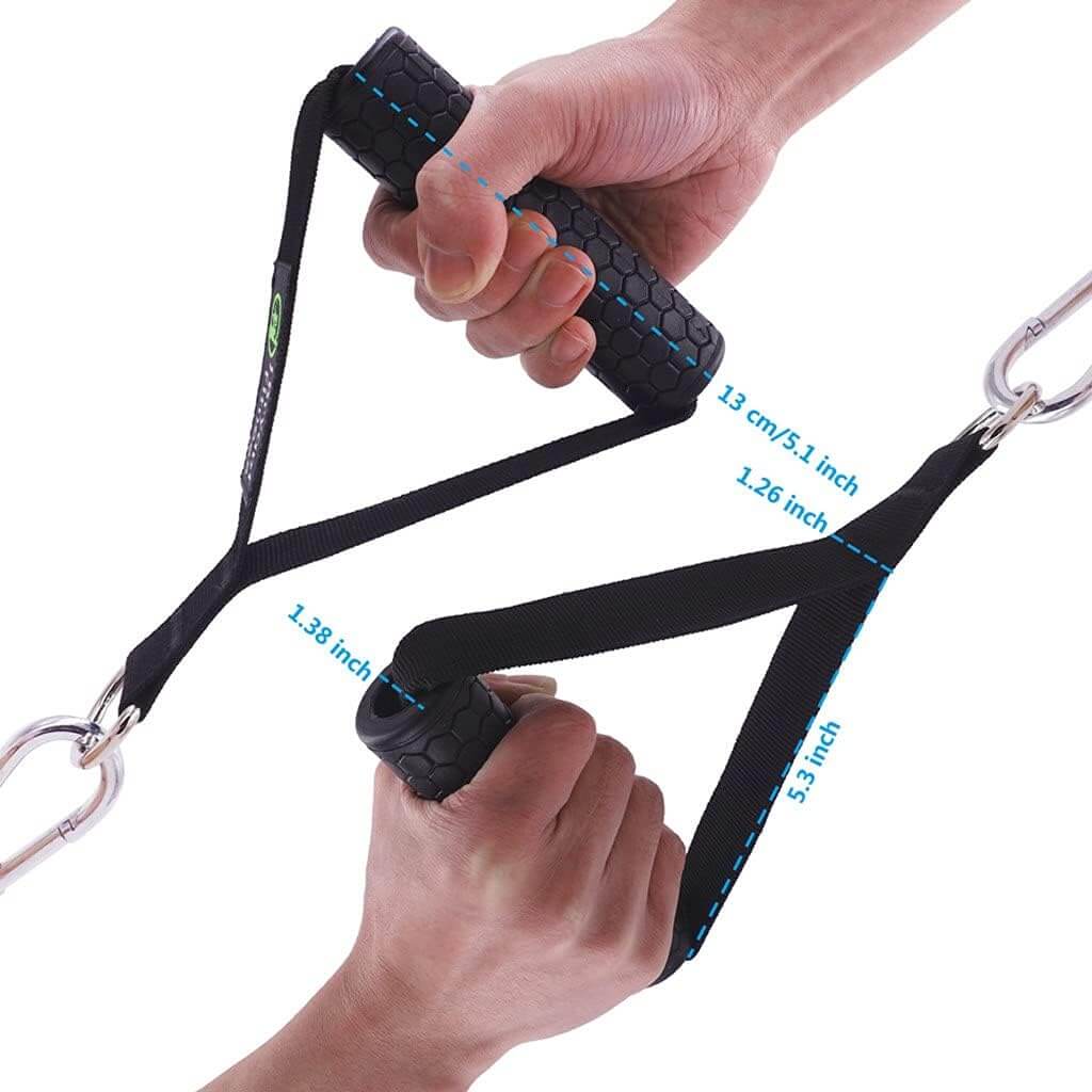 Zentheca LinkCore Clips with ergonomic handles for improved grip during workouts.