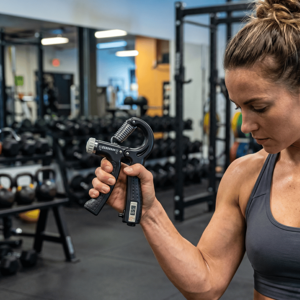 Advanced Adjustable Counting Grip Strengthener