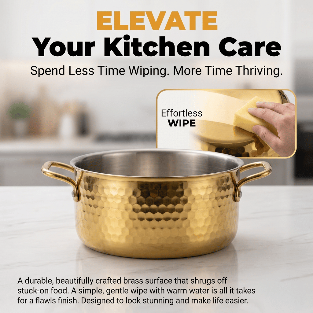 Durable Thickened Hammered Pot