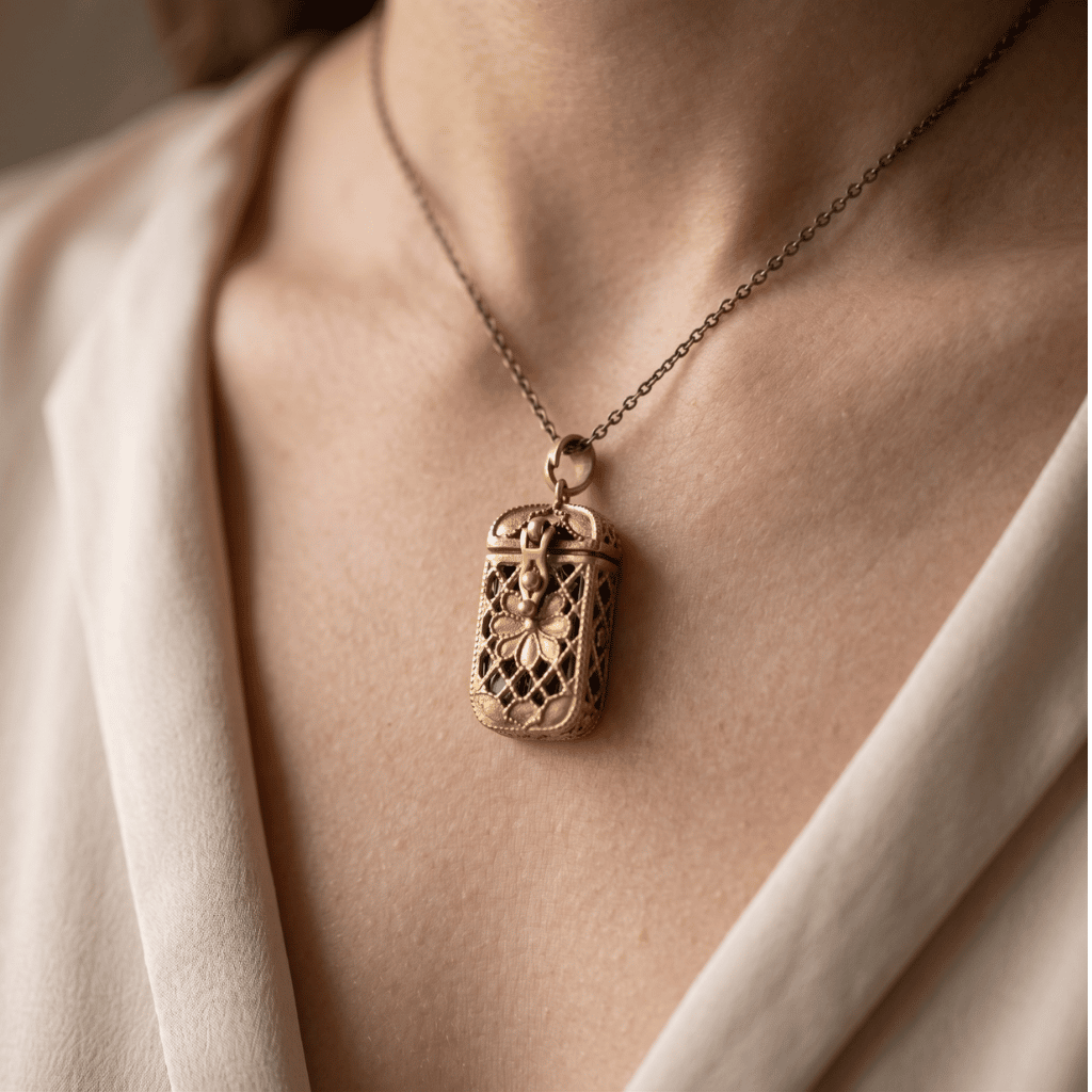 Tiny Tarot Deck Necklace