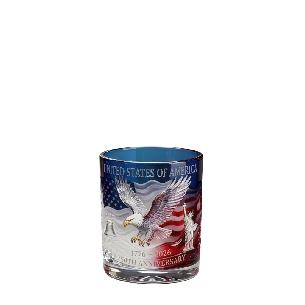 Premium Anniversary Commemorative Glass Bottle