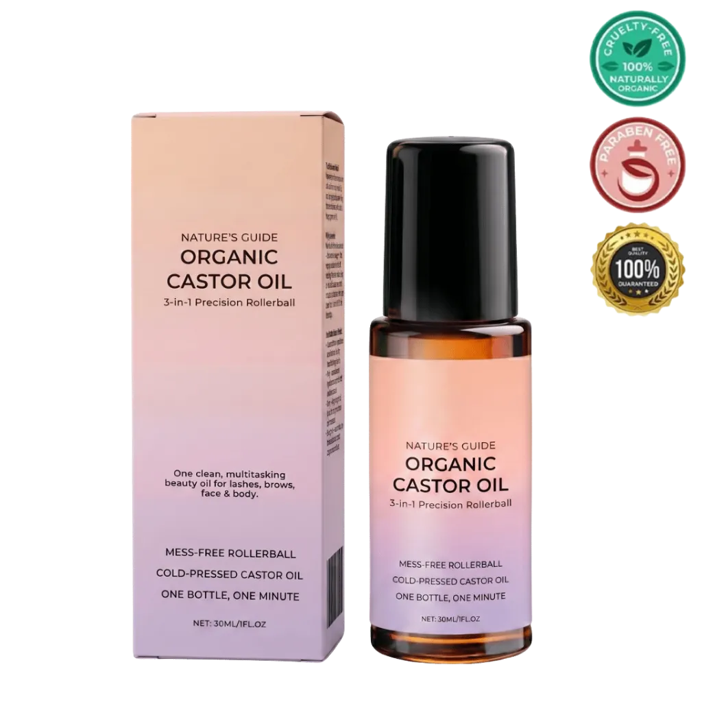 Premium Organic Castor Oil Roll-On