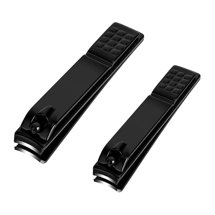 Zentheca – Precision Nail Clipper, a pair of ergonomic nail clippers in black design for clean, accurate cuts.