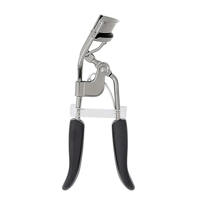 Zentheca – Manual Eyelash Curler, stainless steel design with silicone pads for gentle curling.