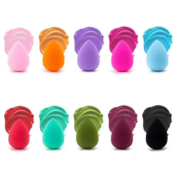 Zentheca – ColorBlend Hair Dye Brush Set showing colorful hair dye applicators and blending products on display.