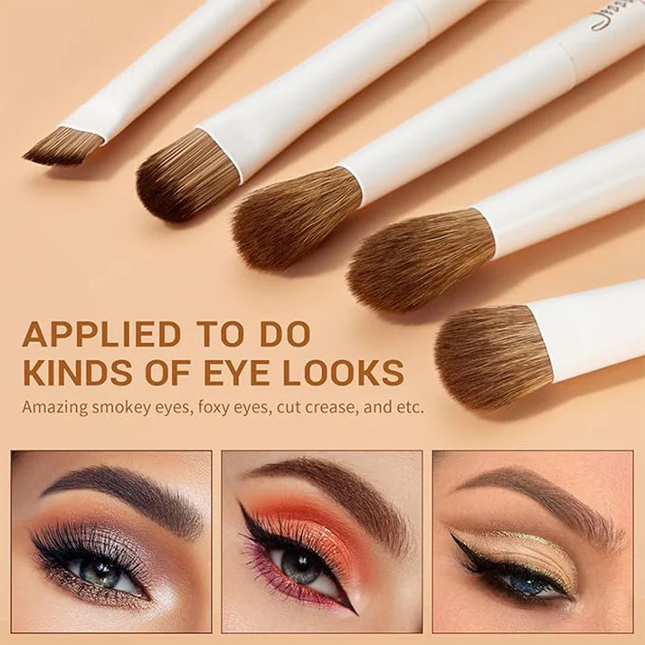 Zentheca – ProBrush Makeup Brush Set applied to do kinds of eye looks for amazing smokey eyes, foxy eyes, and more.