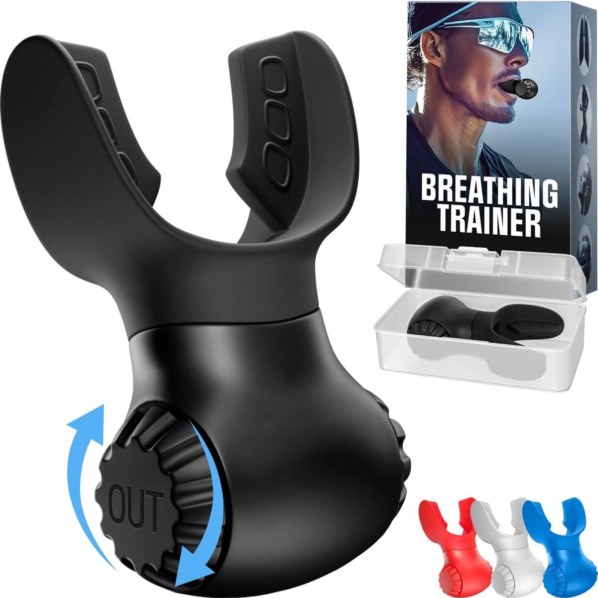 Zentheca Lung Power Breathing Trainer device with adjustable features for effective breathing exercises.