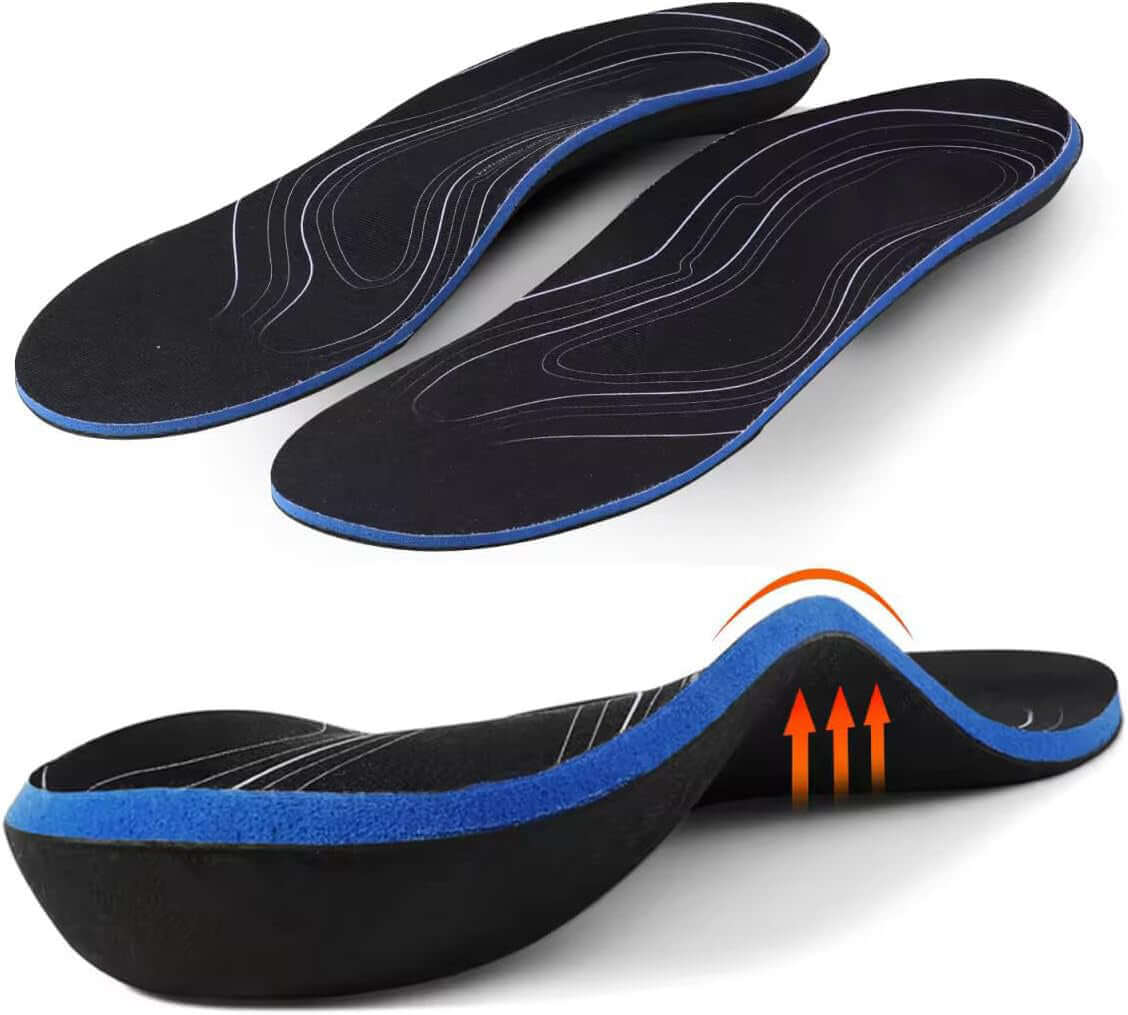 Zentheca Orthopedic Insole showcasing maximum arch support for comfort and stability.